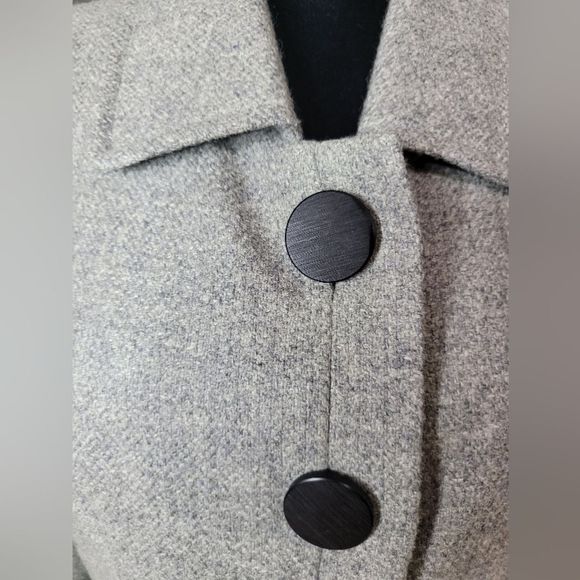 Yves Saint Laurent Rive Gauche Wool Blazer – Gray, Size 36, Made in France - Picture 3 of 12